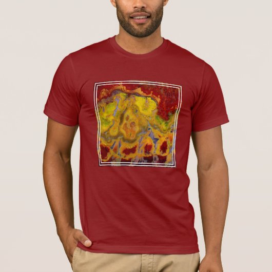 T-shirt Crayola Jasper rouge (Devant)