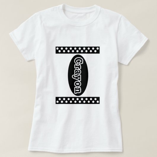 T-shirt Crayon Box Halloween Costume Choisir N'Importe Que (Design devant)