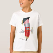 T-shirt Crayon de fin d'études (Devant)