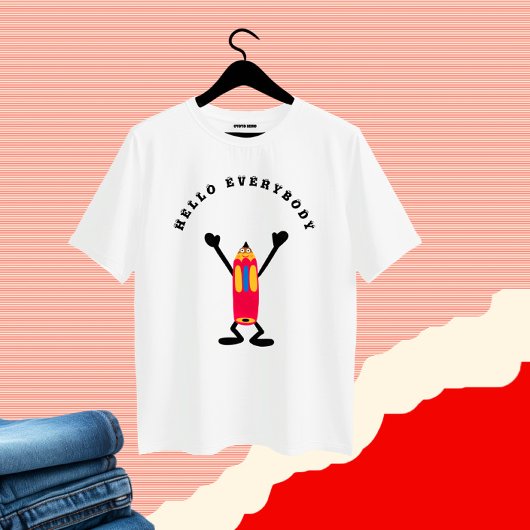 T-shirt Crayon drôle