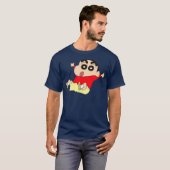 T-shirt Crayon Shin-chan Banzai Shin-chan (Devant entier)