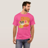 T-shirt Crayon Shin-chan FUN STUDY A to Z D one (Devant entier)