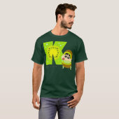 T-shirt Crayon Shin-chan FUN STUDY A to Z K one (Devant entier)