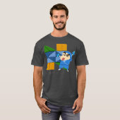 T-shirt Crayon Shin-chan FUN STUDY A to Z N one (Devant entier)