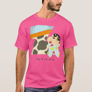 T-shirt Crayon Shin-chan FUN STUDY A to Z one