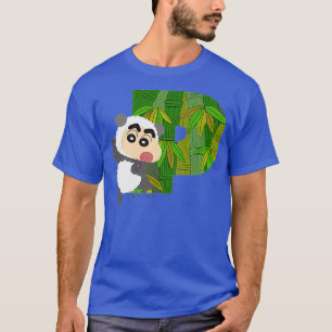 T-shirt Crayon Shin-chan FUN STUDY A to Z P Premium