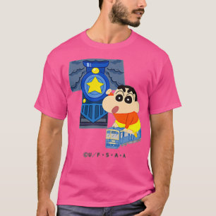 T-shirt Crayon Shin-chan FUN STUDY A to Z T one