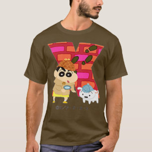 T-shirt Crayon Shin-chan FUN STUDY A to Z X one