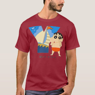 T-shirt Crayon Shin-chan FUN STUDY A to Z Y one