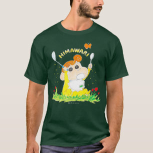 T-shirt Crayon Shin-chan Himawari et papillon Premium