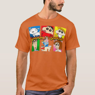T-shirt Crayon Shin-chan La famille Nohara