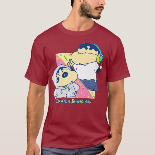 T-shirt Crayon Shin-chan Music Premium (Devant)