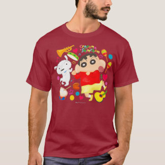 T-shirt Crayon Shin-chan Paint Touch Premium