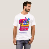 T-shirt Crayons colorés Allons chercher Cray (Devant entier)