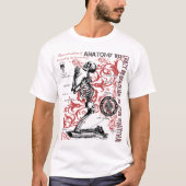 T-SHIRT CRAZY 88 ANATOMY 101 LS (Devant)
