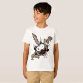 T-shirt Crazy Attack Chat (Devant entier)