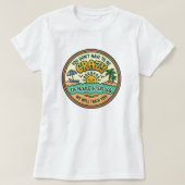 T-shirt Crazy Beach Crew Retro (Design devant)