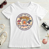 T-shirt Crazy Beach Squad - Retro Sunset