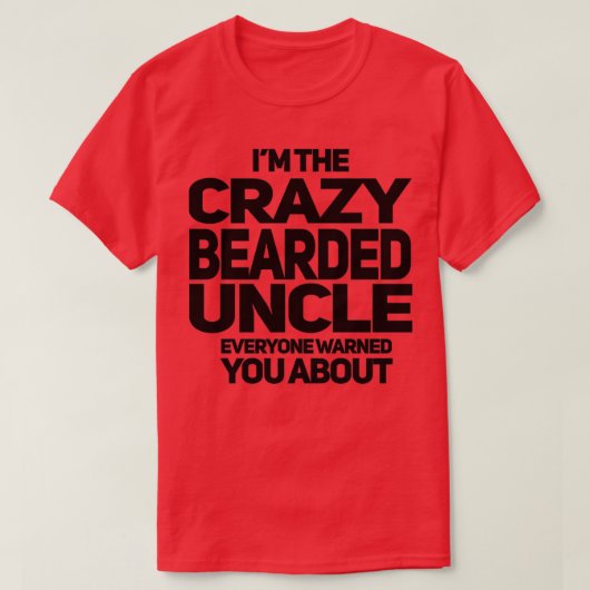 T-SHIRT CRAZY BEARN ONCLE 1 (Design devant)