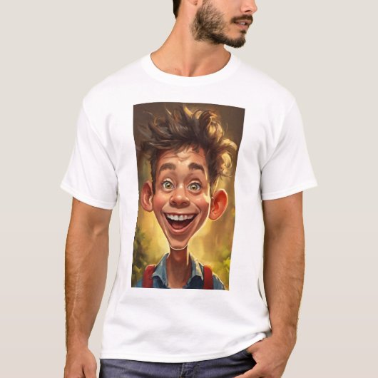 T-shirt Crazy Boy (Devant)