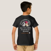 T-shirt Crazy Bunny Person (Dos entier)