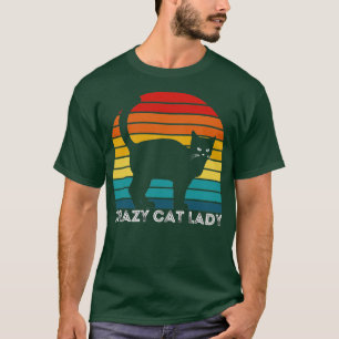T-shirt Crazy Cat Lady Cat Merch Design