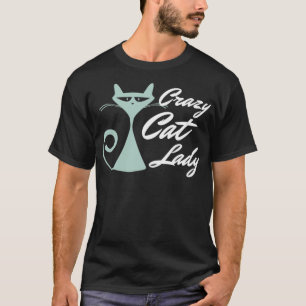 T-shirt Crazy Cat Lady Cat Merch Design2