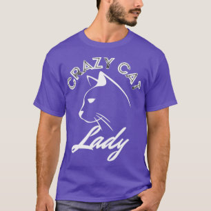 T-shirt Crazy Cat Lady Cat Merch Design4