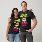 T-shirt Crazy Cat Lady Nah Just a Ragdoll Maman (Unisexe)