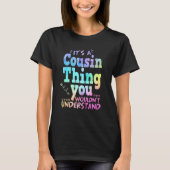 T-shirt Crazy Cousin Thing Matching Group Family Crew Reu (Devant)