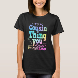 T-shirt Crazy Cousin Thing Matching Group Family Crew Reu