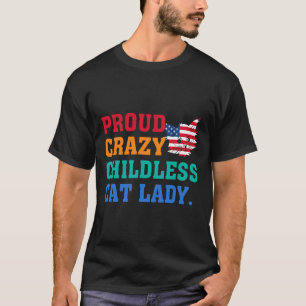 T-shirt Crazy Enfless Chat Lady Kamala-harris Madame Presi