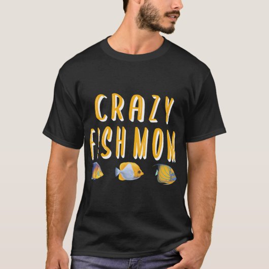 T-shirt Crazy Fish Mol (Devant)