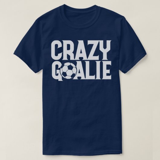T-shirt Crazy Goalie 1 (Design devant)