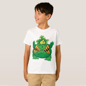 T-shirt Crazy Green Monster (Devant entier)