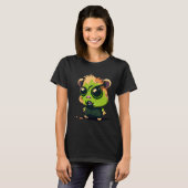 T-shirt Crazy Hamster Zombie (Devant entier)