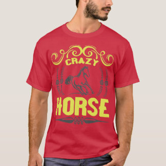 T-shirt Crazy Horse Horse Designs
