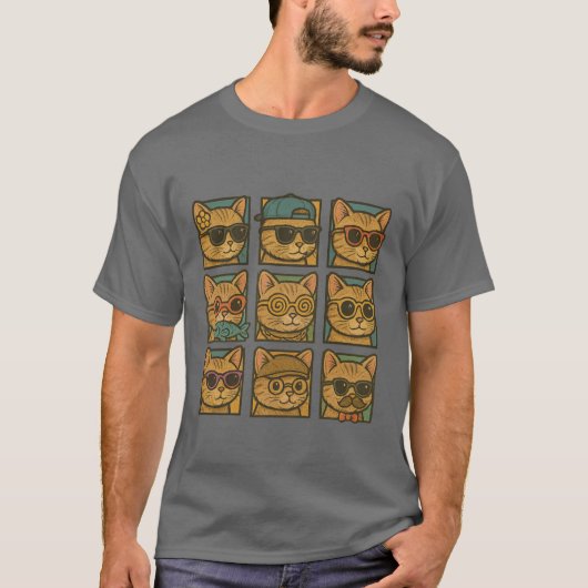 T-shirt Crazy Kitty Club (Devant)