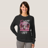 T-shirt Crazy Koala lady Koala Girl (Devant entier)