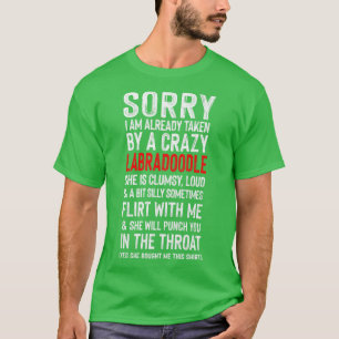T-shirt Crazy Labradle Mème Humour
