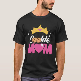 T-shirt Crazy Mom Baking Mama Baker Chef Dessert Mothers D