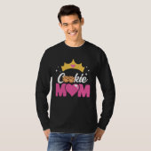 T-shirt Crazy Mom Baking Mama Baker Chef Dessert Mothers D (Devant entier)
