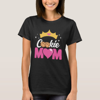 T-shirt Crazy Mom Baking Mama Baker Chef Dessert Mothers D
