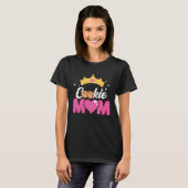 T-shirt Crazy Mom Baking Mama Baker Chef Dessert Mothers D (Devant entier)