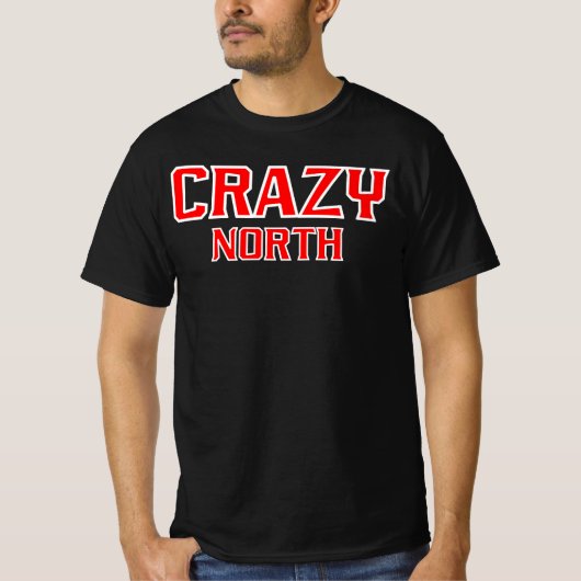 T-shirt Crazy North (Devant)