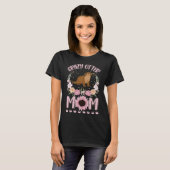 T-shirt Crazy Otter Maman Otter Girl (Devant entier)