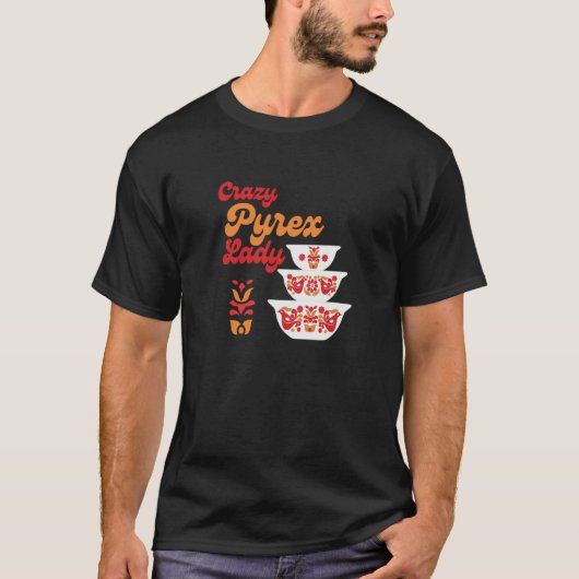 T-shirt Crazy Pyrex Lady Spring Blossom Collecteur (Devant)