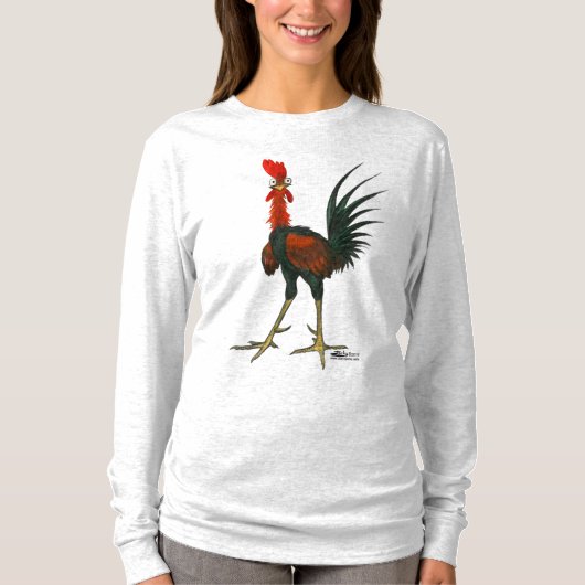 T-shirt Crazy rooster (Devant)