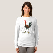 T-shirt Crazy rooster (Devant entier)