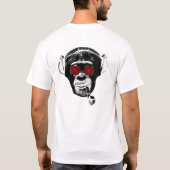 T-shirt Crazy singe (Dos)